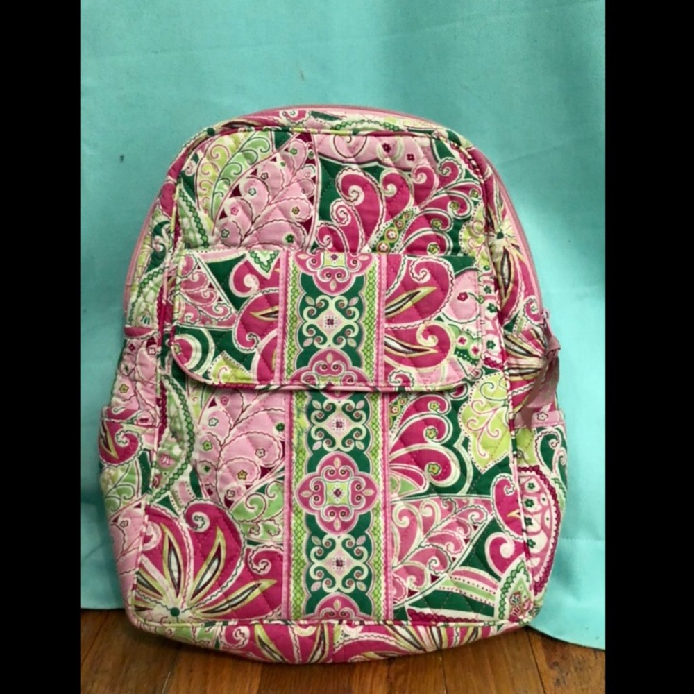 ‘Pinwheel Pink’ Vera Bradley Backpack